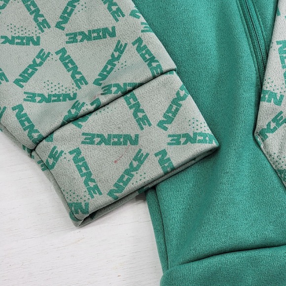 NIKE Therma-Fit Men's Sz‎ S Hoodie Pullover Green Volt DD1762-350 EUC - Picture 4 of 12